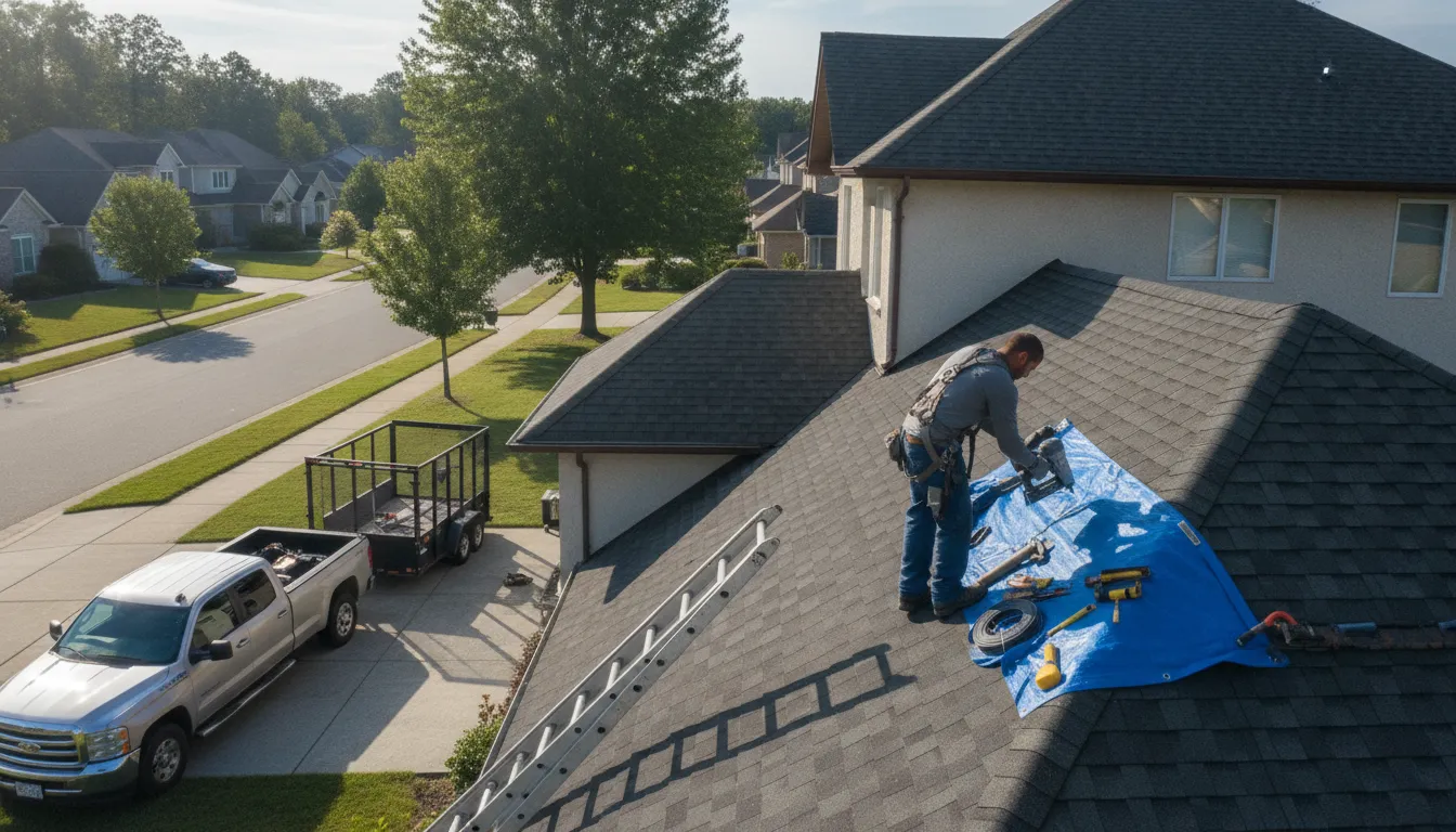 Roofing in Bloomington